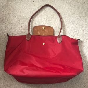 AUTHENTIC Medium Le Pliage Tote - needs repair